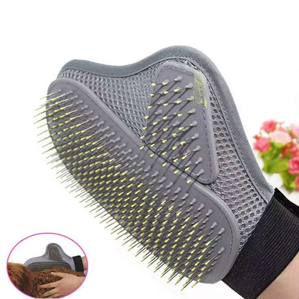 Breathable Heavy Duty Pet Grooming Glove Hair Removal Cat Dog Mitts Gentle