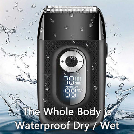 Electric Foil Shaver Reciprocating Cordless Razor Hair Clipper Beard Trimmer USB