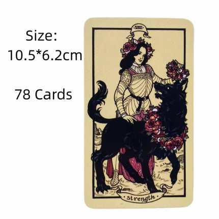 78 Cards Classic Tarot Deck English Version Divination Board Game Oracle Cards