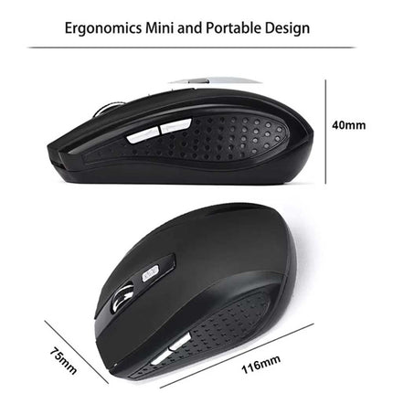 6D Optical Wireless Mouse 2.4G Wireless Mouse 2.4Ghz Mouse Boxed
