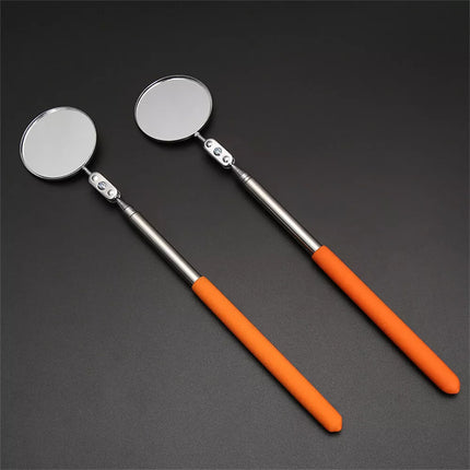 Extending 44CM Inspection 5CM Mirror Telescopic Swivel Car Mechanic Folding Tool 360 DIY