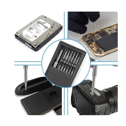 25 in 1 Precision Magnetic Screwdriver Set, Multi-Functional Repair Tool Kit for Phone Laptop PC