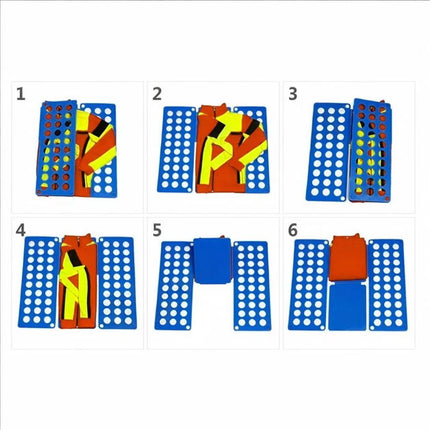 Laundry Clothes Folding Board - T-Shirt Folder for Wardrobe Organization