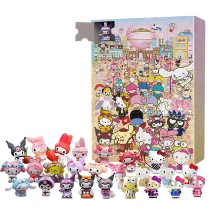 Christmas Advent Calendar Kuromi Countdown Mystery Box Kids Gift New