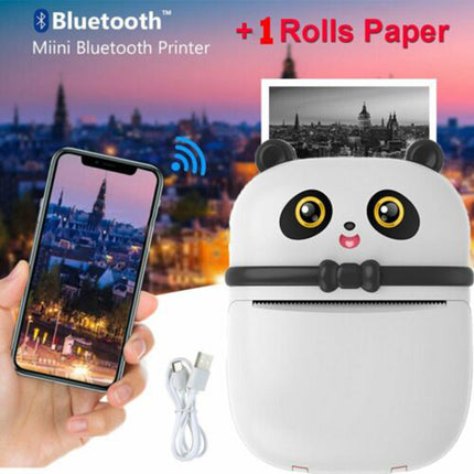 Mini Pocket Bluetooth Thermal Printer, Portable Label & Photo Maker