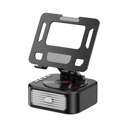Adjustable Phone & Tablet Stand with Built-in Bluetooth Speaker