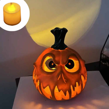 LED Halloween Pumpkin Lantern Decorative Light Party Prop Ornament