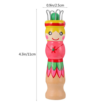 Large Dolly Bobbin French Knitting Knitter Fun Educational Threading Toy for Beginners