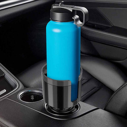 Car Cup Holder Expander Adapter for Bottles & Big Drinks Stable For Under 105mm