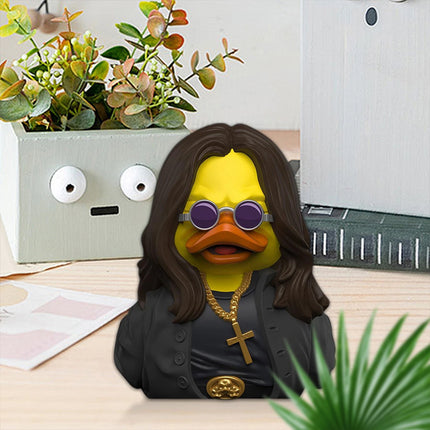 Min Resin Duck Statue OSBOURNE Collectible Duck Figure JEEP 7.5x5x6.3cm