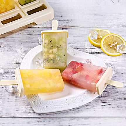 9 Cell Frozen Ice Cream Diy Pop Mold Popsicle Maker Lolly Mould Tray Pan
