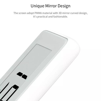 Bluetooth Temperature Humidity Monitor Pro, E-Ink Display Digital Clock