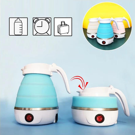 Foldable Electric Kettle, 220V Silicone Electric Water Boiler Portable Au Plug