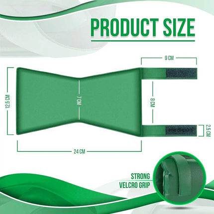 2x Green Insulated Outside Tap Cover, Winter Frost Protector for Outdoor Taps, Weather-Resistant Garden Tap Jacket to Shield Against Cold & Elements