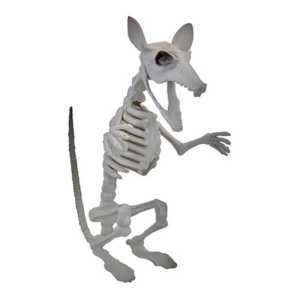 Giant 30cm Rat Skeleton Halloween Decoration Realistic Bones Scary Party Props