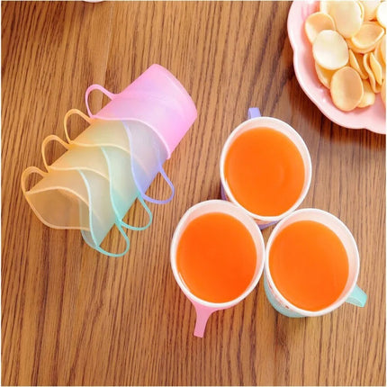 10pcs Anti-Scald Insulated Paper Cup Holder Heat Resistant Home Paper Cup Stand
