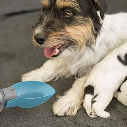 800ml Portable Dog Water Bottle Outdoor Pet Drinking Cup