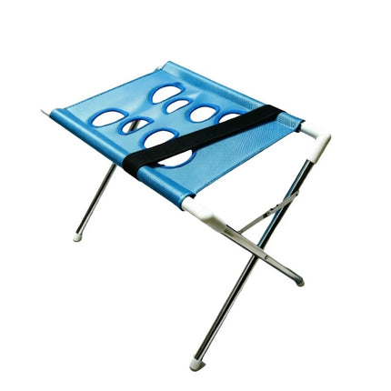 Blue Foldable Non‑Slip Pet Bathing Stand, Pet Grooming Hammock for Dog & Cat Home Grooming