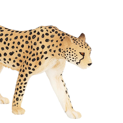 Realistic Cheetah Wild Animal Toy Figure - PVC Plastic Jungle Forest Model