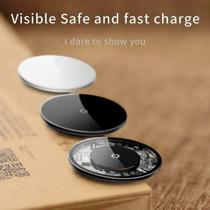 10W Qi Wireless Charger Fast Charging Pad For smartphone Samsung Mobile Phone