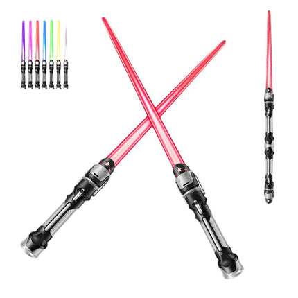 2pcs Lightsaber Saber Swords LED with Flashing Colorful Light and Sound