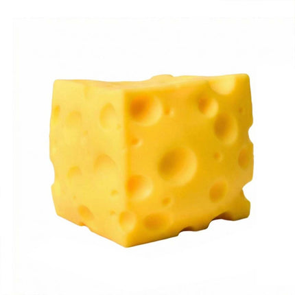 Extra Large Squishy Cheese Stress Relief Toy Soft Squeeze Novelty Toy Simulation Cheese Sensory Fidget Toy for Anxiety Relief and Relaxation