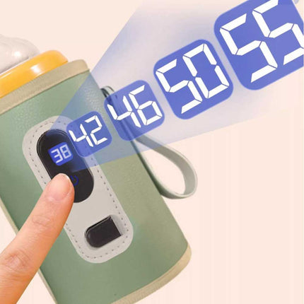 Bottle Warmer For Baby Milk USB Portable Bottle Heating Bag Car Bottle Warmer