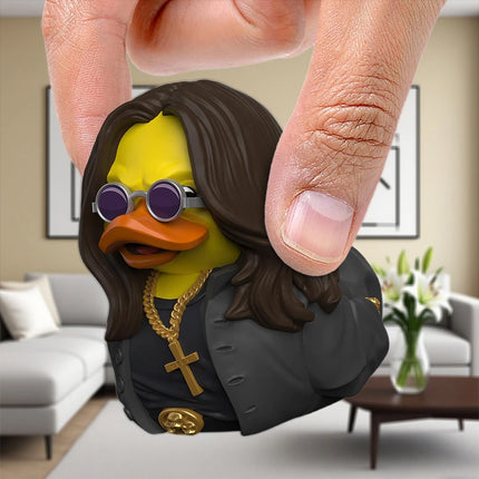 Min Resin Duck Statue OSBOURNE Collectible Duck Figure JEEP 7.5x5x6.3cm