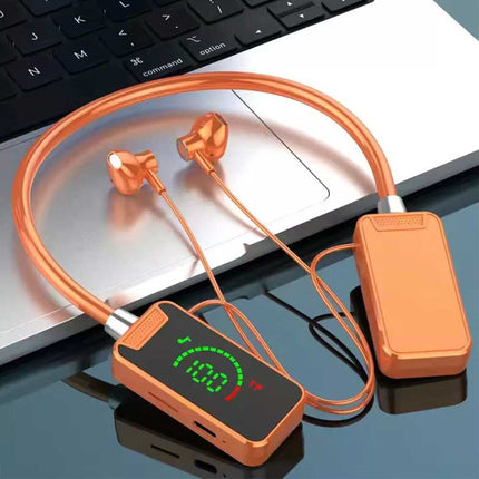 Wireless Bluetooth Neckband in ear karaoke Monitoring Headphones Living Headset