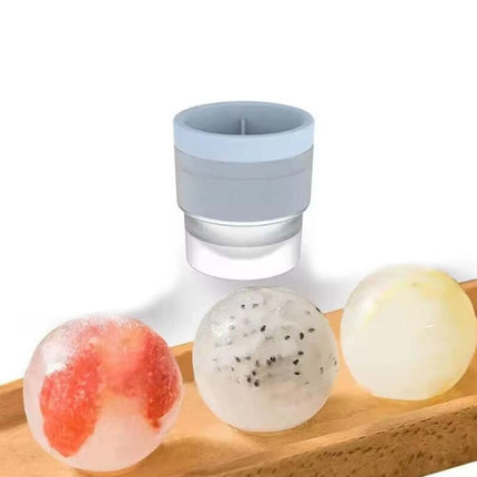 4X Large Ice Ball Maker Cube Tray Big Silicone Mold Sphere Whiskey Round Mould