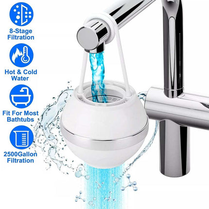 Bath Ball Water Filter 2500 Gallons of Filtration for Softer and Healthier Skin