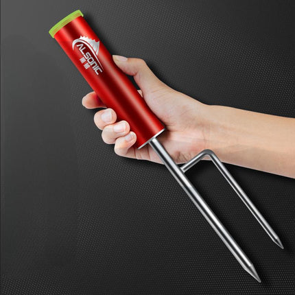 Metal Fishing Rod Holder Utility Pole Ground Stand Support for Lake Beach River