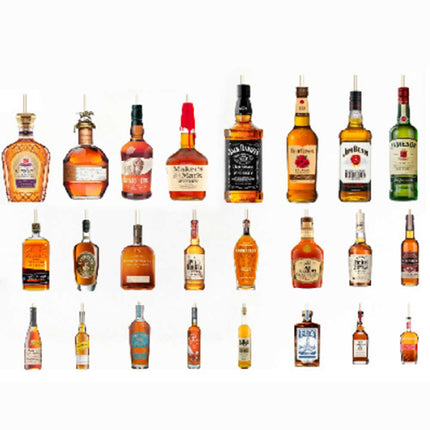 2025 Christmas 24-Day Advent Calendar - Wine & Beer Bottle Ornaments