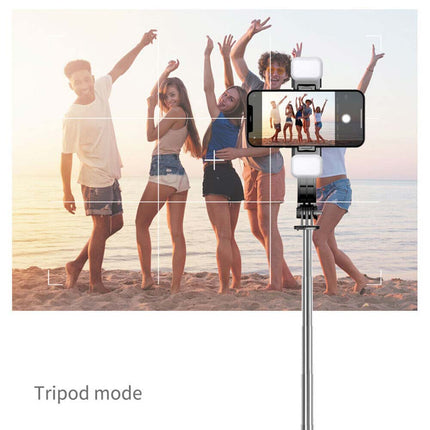 Rotating Tripod Remote For Mobile Phone Wireless Selfie Stick Unipod Bluetooth