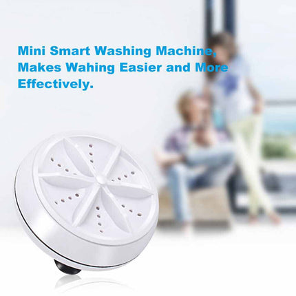 USB Powered Portable Ultrasonic Turbine Mini Washing Machine