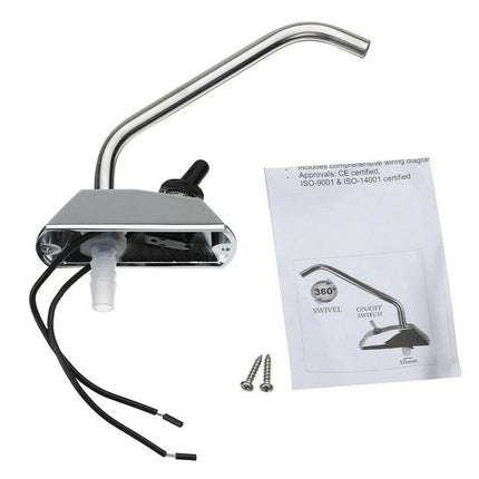12V Electric Water Pump Faucet Tap & Switch For Boat/Caravan/Motorhome/RV