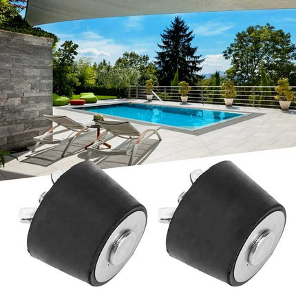 2pcs Pool Winterizing Plug 38mm/1.5inch Winter Rubber Plug Stainless Steel Bolts