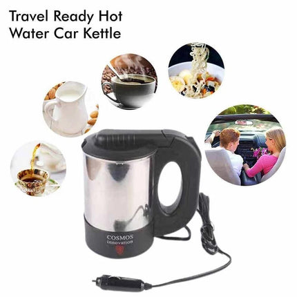 500ML Portable Car Kettle Travel Kettle Water Heater for Caravan RV Camping 12V
