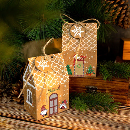 24Pcs Festive Christmas Small Gift Boxes: Cute Candy Boxes & Jewellery Cases, Ideal for Party Favors & Christmas Celebrations