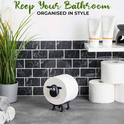 2x Sheep Toilet Roll Holder