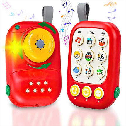 Educational Camera Toy Phone Animal Sounds Music Lights Toddlers Mobile Toy