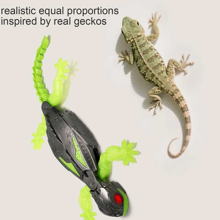 Wall Crawler Gecko Remote Control Robot, Rechargeable