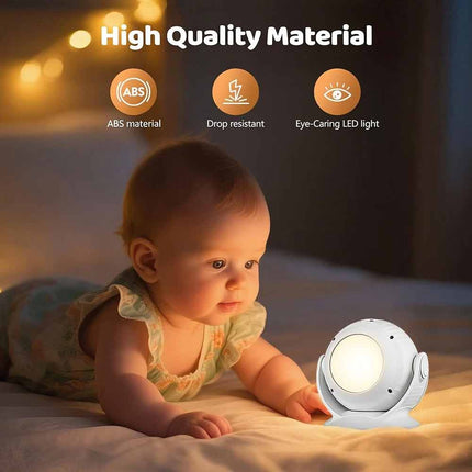 360° Rotating Planetarium Galaxy Starry Sky Projector LED Night Light Lamp