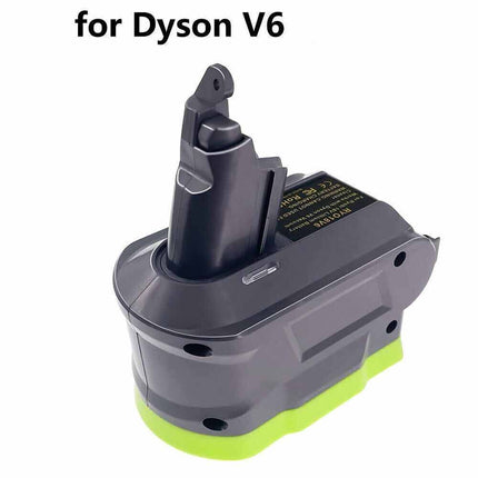 Battery Adapter Converter for Ryobi 18V Battery to Replace for Dyson V6 V7 V8