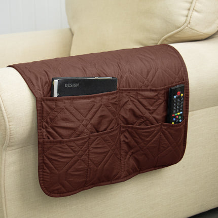 6-Pockets Sofa Arm Rest TV Remote Control Tidy Organizer Holder Chair Couch Bag