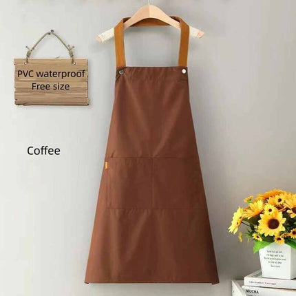 PVC Heavy Duty Waterproof Cleaning Kitchen plastic Commercial Butcher Apron