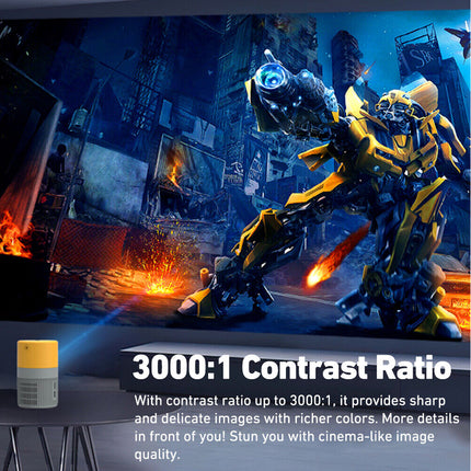 Portable HD 1080P Mini Pocket LCD Movie Projector Home Cinema HDMI USB Gift