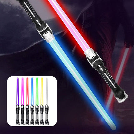 2pcs Lightsaber Saber Swords LED with Flashing Colorful Light and Sound