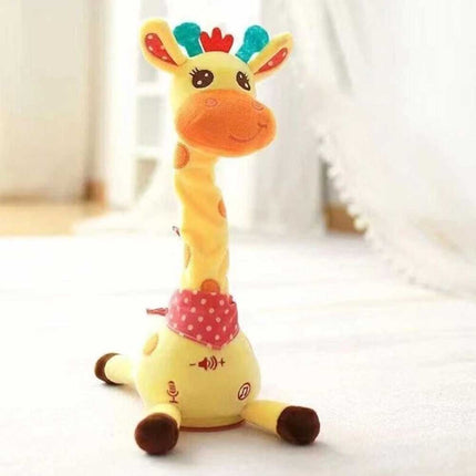 Kids' Favorite Dancing & Singing Giraffe Plush Doll – Perfect for Holidays