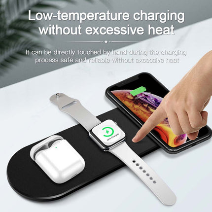 3-in-1 Wireless Charging Station for iPhone Watch AirPods